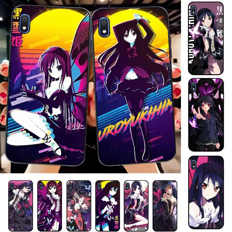 Accel World kuroyukihime Phone Case for Samsung A51 01 50 71 21S 70 31 40 30 10 20 S E 11 91 A7 A8 2018
Accel World kuroyukihime Phone Case for Samsung A51 01 50 71 21S 70 31 40 30 10 20 S E 11 91 A7 A8 2018