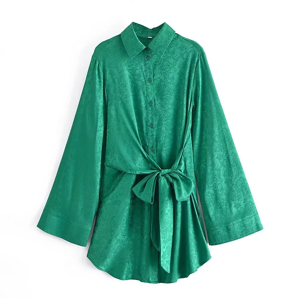 Новинка 2021, Женская Кружевная юбка-рубашка с поясом и рукавом-фонариком
Новинка 2021, Женская Кружевная юбка-рубашка с поясом и рукавом-фонариком