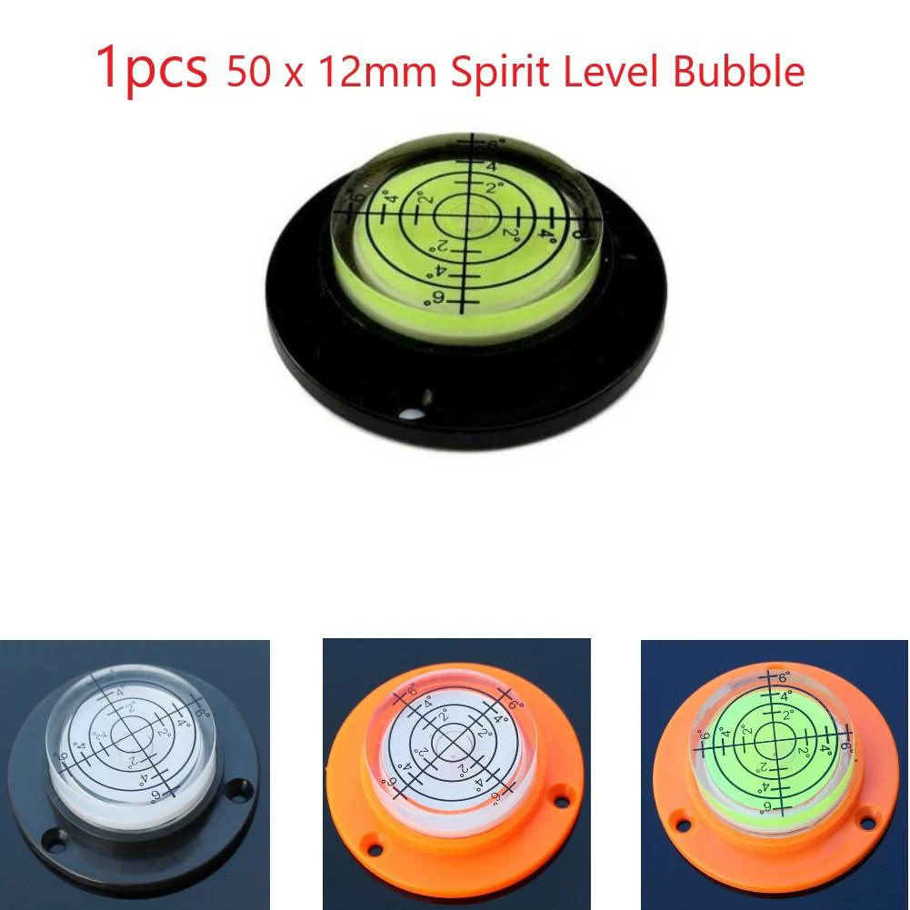 Measurement Analysis Hand Tool 50 X 12mm Spirit Round Horizontal Level Bubble Black Angle Clear Mini Leveller Bullseye Acrylic
Measurement Analysis Hand Tool 50 X 12mm Spirit Round Horizontal Level Bubble Black Angle Clear Mini Leveller Bullseye Acrylic