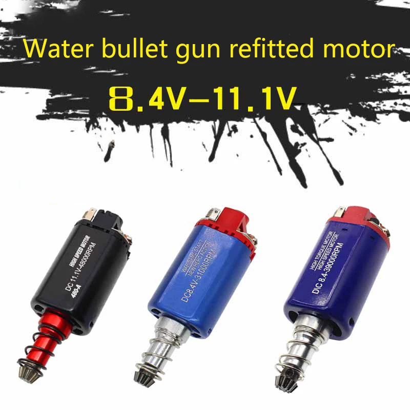 AEG Motor Long Axle High Torque/ High Speed/Long Shaft D-type dc gear Motor For Airsoft Gel Blaster BBgun Toy mp5 gel blaster
AEG Motor Long Axle High Torque/ High Speed/Long Shaft D-type dc gear Motor For Airsoft Gel Blaster BBgun Toy mp5 gel blaster