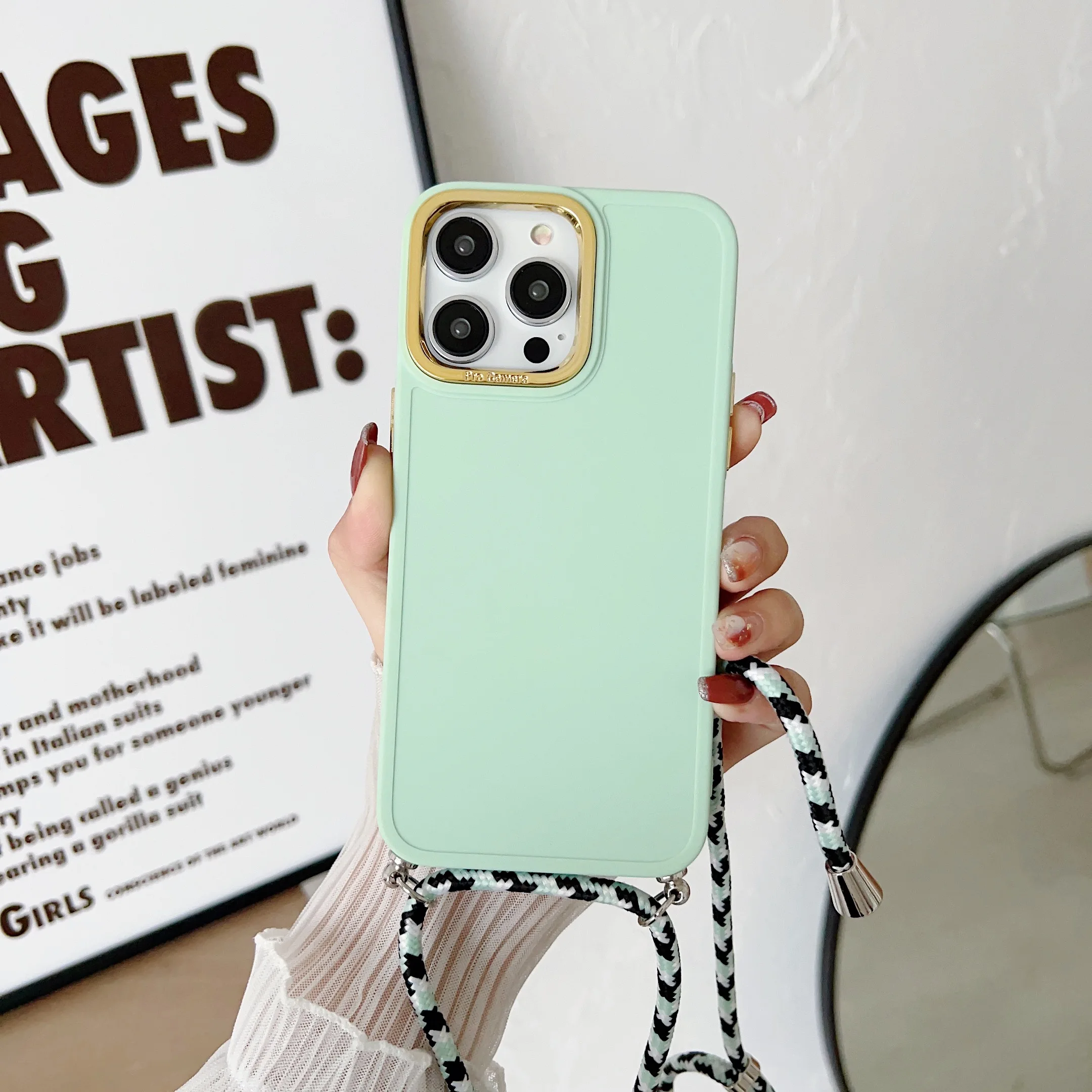 Crossbody Lanyard Phone Case For Samsung A53 A33 A52 A32 A73 A12 A10 S21 S22 Ultra S21 Fe Liquid Silicone Neck Strap Cases Cover
Crossbody Lanyard Phone Case For Samsung A53 A33 A52 A32 A73 A12 A10 S21 S22 Ultra S21 Fe Liquid Silicone Neck Strap Cases Cover