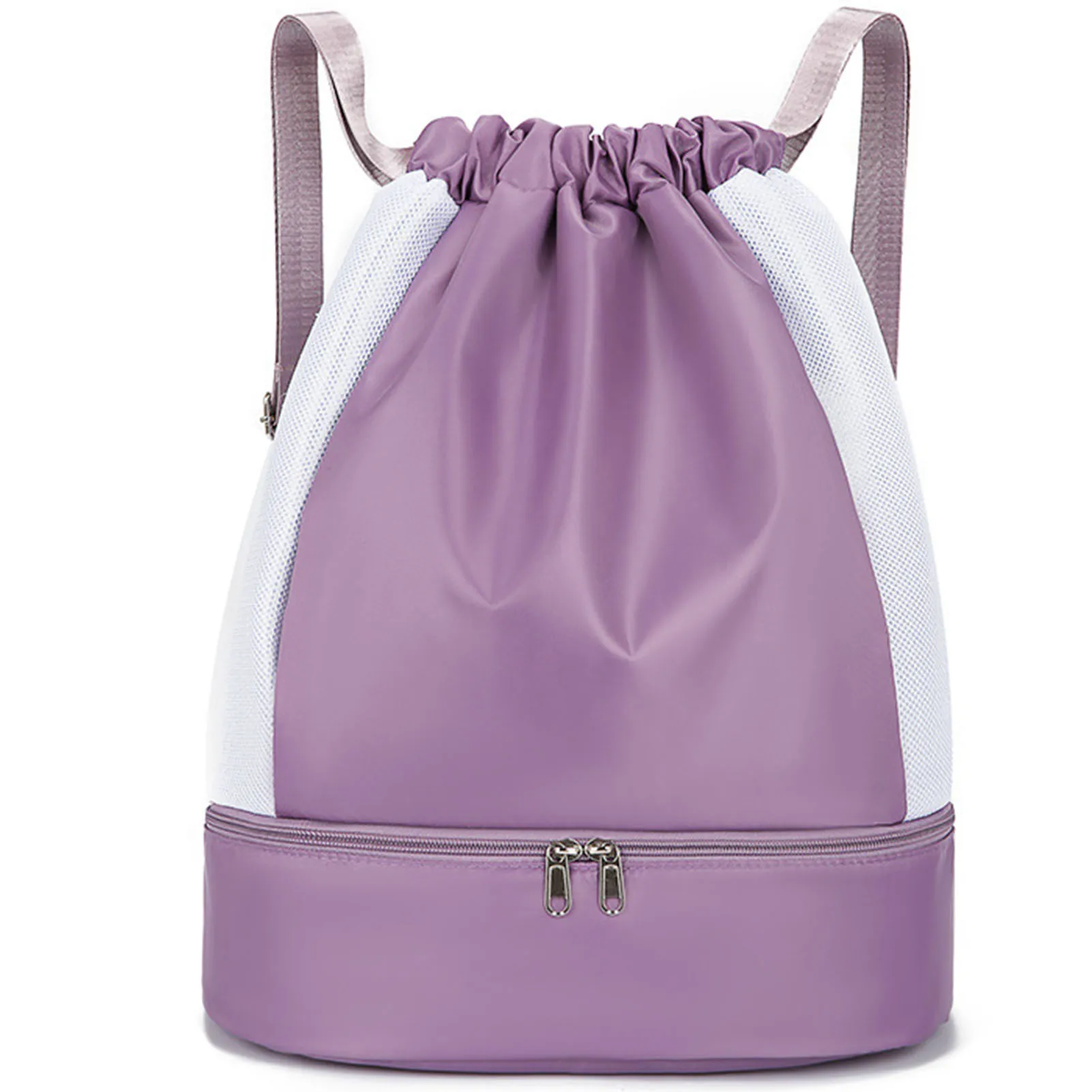 Women Men Drawstring Daypack Gym Backpack Lightweight Double Zip Waterproof Shoe Compartment Casual Yoga Travel Wear Resistant
Women Men Drawstring Daypack Gym Backpack Lightweight Double Zip Waterproof Shoe Compartment Casual Yoga Travel Wear Resistant