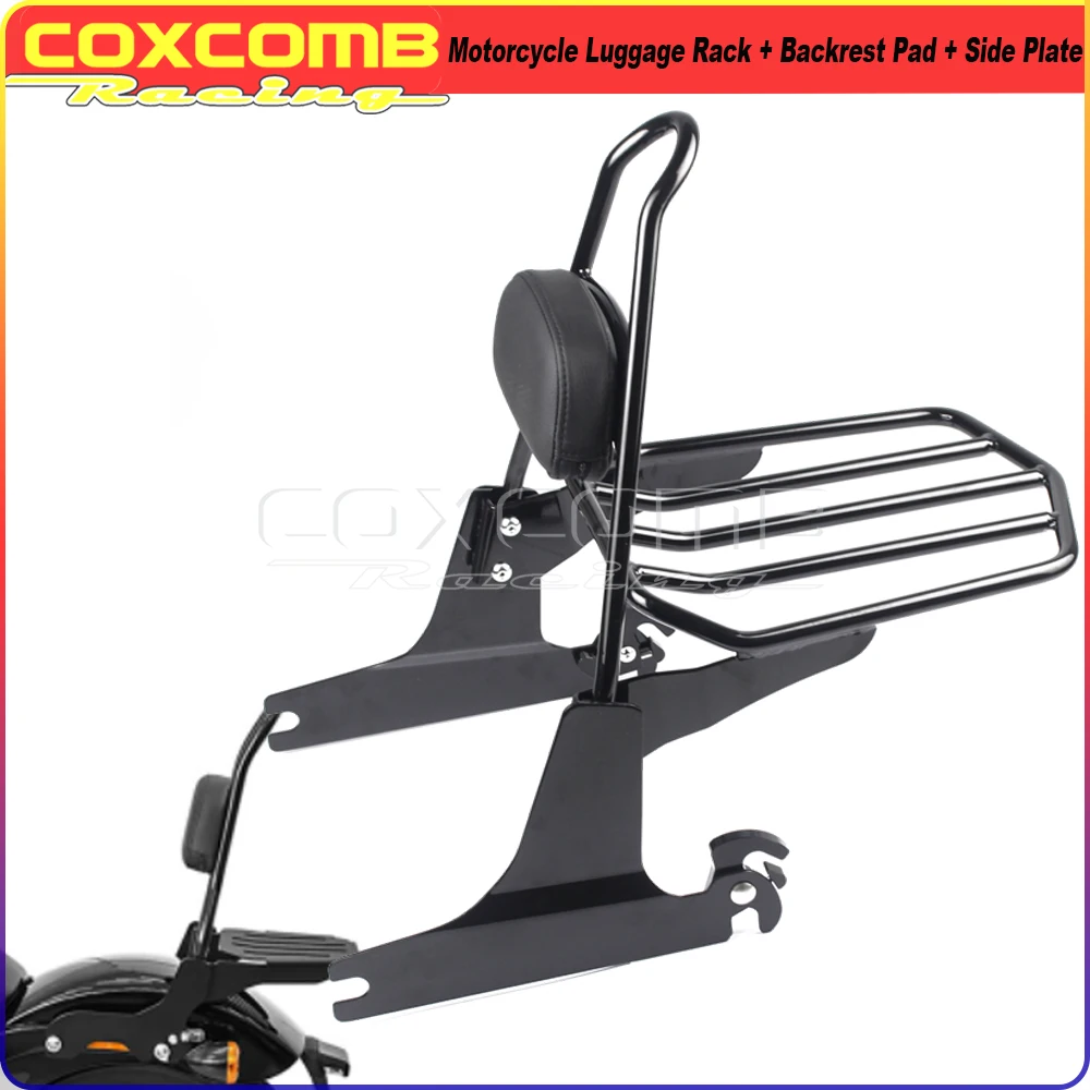 Motorcycle Luggage Rack Backrest Pad Side Plate For 07-later FLSTF FLSTFB FLSTFBS FLSTSB FLSTSE 06-later FXST FXSTB FXSTS 06 05
Motorcycle Luggage Rack Backrest Pad Side Plate For 07-later FLSTF FLSTFB FLSTFBS FLSTSB FLSTSE 06-later FXST FXSTB FXSTS 06 05