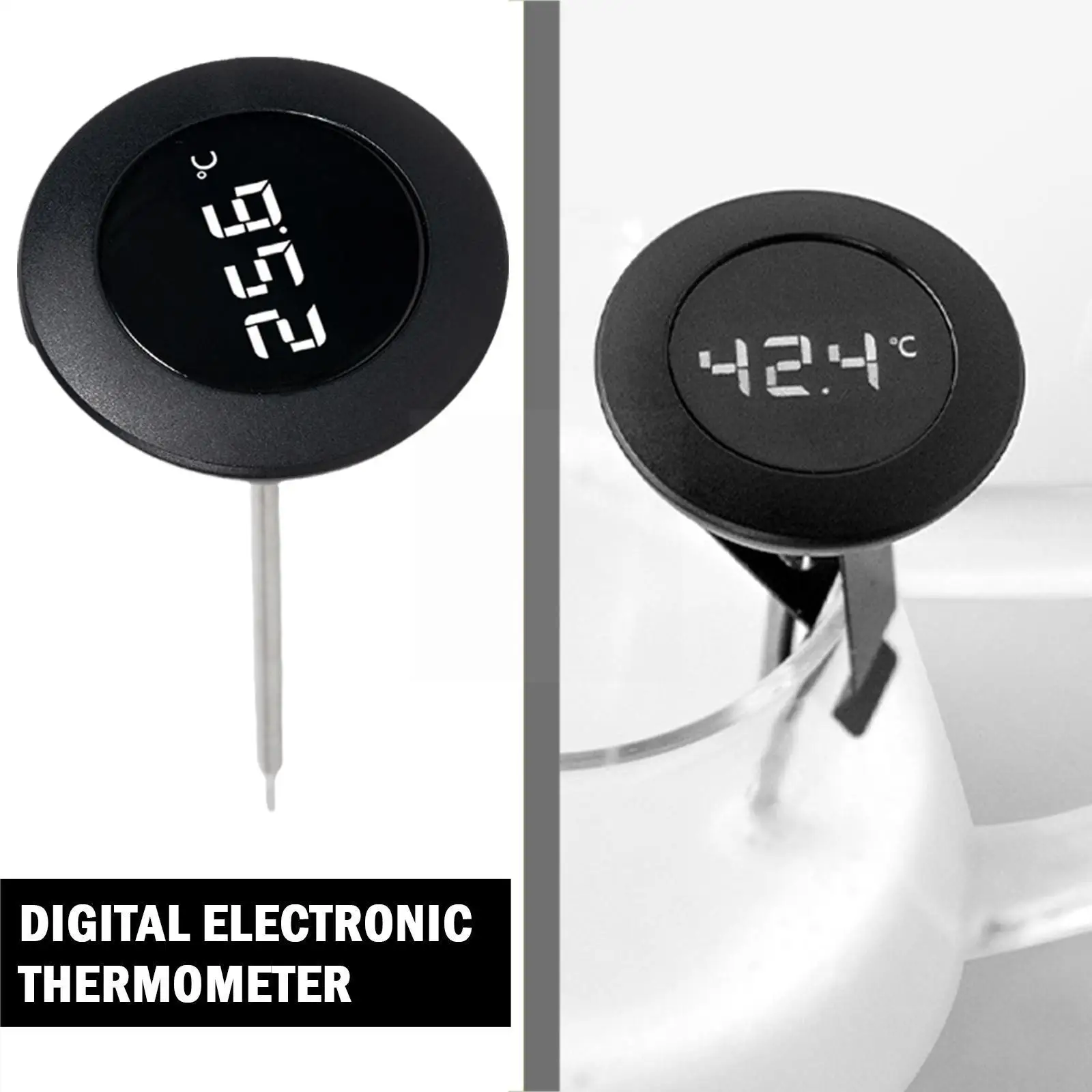 New 1pc Digital Little T Lcd Display Thermo Detection Making Portable Latte Coffee Art Coffee Tools Thermometer Thermometer X8m6
New 1pc Digital Little T Lcd Display Thermo Detection Making Portable Latte Coffee Art Coffee Tools Thermometer Thermometer X8m6