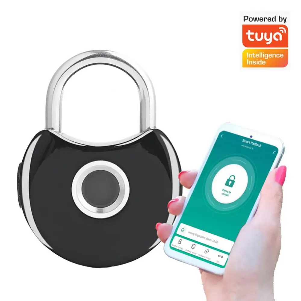 Security Protection Electronic Lock Padlock Smart Home Smart Padlock Waterproof Fingerprint Padlock Tuya Rechargeable Biometric
Security Protection Electronic Lock Padlock Smart Home Smart Padlock Waterproof Fingerprint Padlock Tuya Rechargeable Biometric