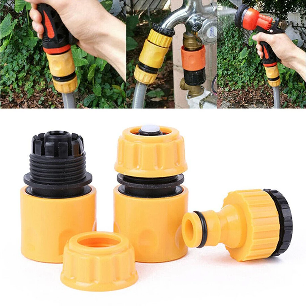 Brand New Balcony Garden Hose Pipe Tab Connectors Set 3pcs ABS Plastic Adaptor Conection Water Hose Tap Connector
Brand New Balcony Garden Hose Pipe Tab Connectors Set 3pcs ABS Plastic Adaptor Conection Water Hose Tap Connector