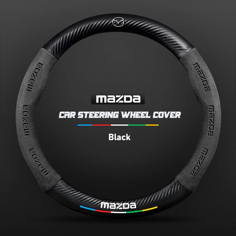 From Mazda SKYACTIV 3 5 6 Axela Athens CX30 CX4 CX5 CX9 CX7 MX5 CX4 RX8 RX7 Carbon Fiber Leather Suede Car Steering Wheel Cover
From Mazda SKYACTIV 3 5 6 Axela Athens CX30 CX4 CX5 CX9 CX7 MX5 CX4 RX8 RX7 Carbon Fiber Leather Suede Car Steering Wheel Cover