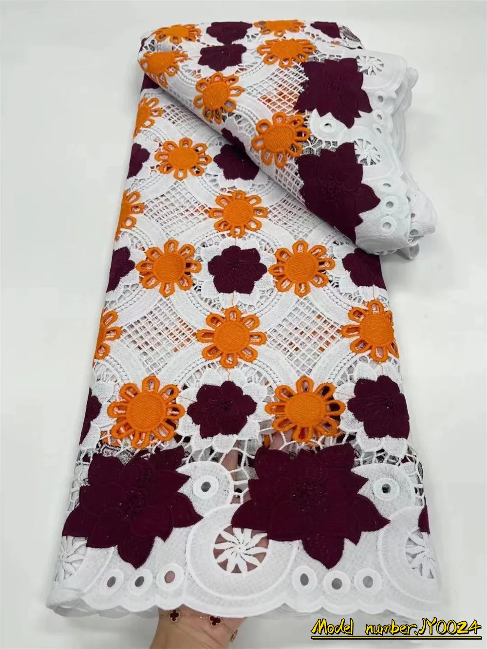 OEMG 2022 Summer Women's High Quality 5 Yards Luxury Milk Silk Sewing Materials Africa Cord Lace Fabirc For Bride Dress JY0024
OEMG 2022 Summer Women's High Quality 5 Yards Luxury Milk Silk Sewing Materials Africa Cord Lace Fabirc For Bride Dress JY0024
