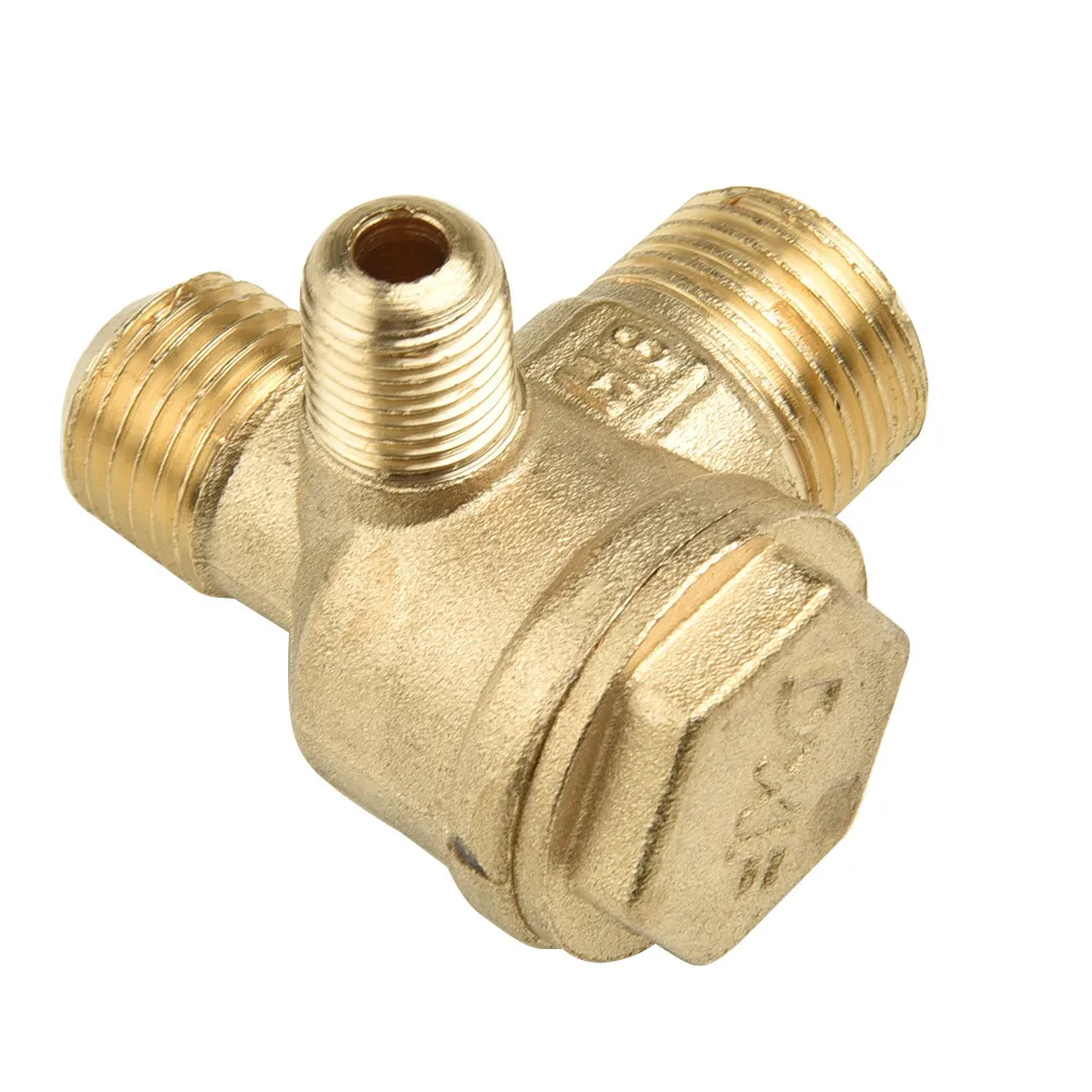 10x14x16mm Air Compressor Check Valve 3 Way Check Valve Brass Return Valve Check Valve Air Pump Accessories Cut-off Valve
10x14x16mm Air Compressor Check Valve 3 Way Check Valve Brass Return Valve Check Valve Air Pump Accessories Cut-off Valve