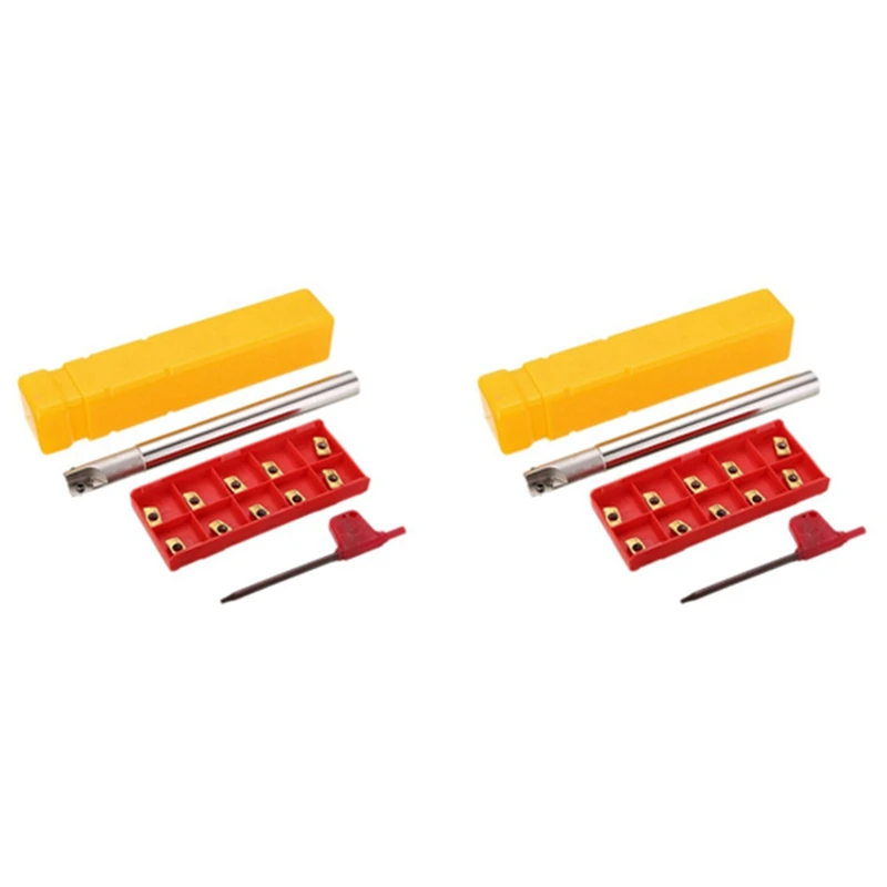 HLZS-2X Bap 300R C16-16-150 Milling Cutter Tool Holder 12 X 130Mm + 10Pcs Apmt1135pder Inserts + Wrench For Milling Machine
HLZS-2X Bap 300R C16-16-150 Milling Cutter Tool Holder 12 X 130Mm + 10Pcs Apmt1135pder Inserts + Wrench For Milling Machine
