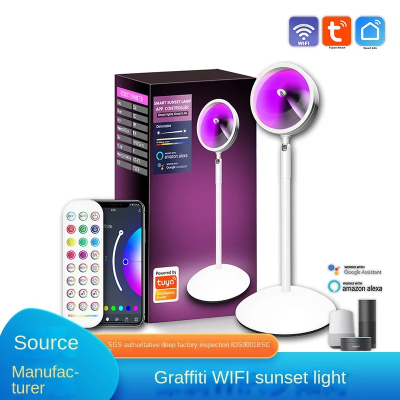 Rechargeable Sunset Projection Night Light Led Usb with RGB Doodle Smart Function Wedding Decoration Live Projection Atmosphere
Rechargeable Sunset Projection Night Light Led Usb with RGB Doodle Smart Function Wedding Decoration Live Projection Atmosphere