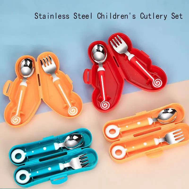 Baby Gadgets Lollipop Baby Spoon Fork Children Utensil Stainless Steel Toddler Dinnerware Cutlery Infant Feeding Tableware Set
Baby Gadgets Lollipop Baby Spoon Fork Children Utensil Stainless Steel Toddler Dinnerware Cutlery Infant Feeding Tableware Set