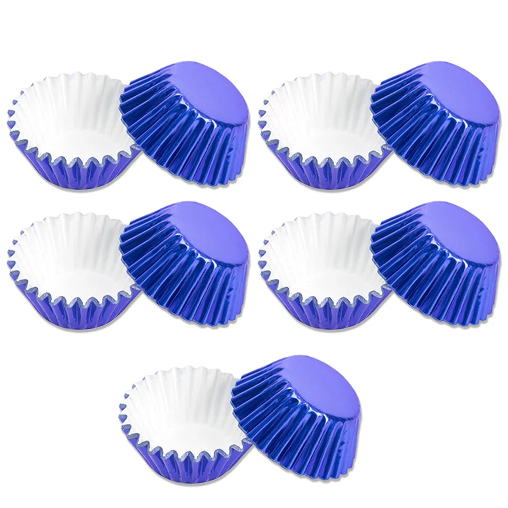100pcs Aluminum Thickened Foil Cups Cupcake Liners Mini Cake Muffin Molds Baking Molds Foil Paper Baking Paper Cup
100pcs Aluminum Thickened Foil Cups Cupcake Liners Mini Cake Muffin Molds Baking Molds Foil Paper Baking Paper Cup