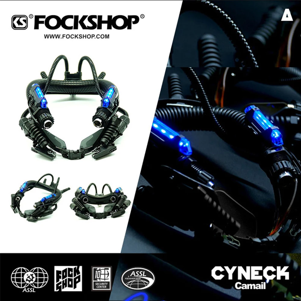 Механический шарф FOCKSHOP в стиле киберпанк с лампами, для косплея, сцены, строительства, ночного города, SCI-FI, для Хэллоуина, фестиваля, подарки ...
Механический шарф FOCKSHOP в стиле киберпанк с лампами, для косплея, сцены, строительства, ночного города, SCI-FI, для Хэллоуина, фестиваля, подарки ...