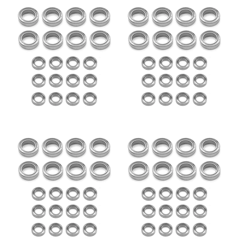 80Pcs Ball Bearing Set For Wltoys 144001 144002 124016 124017 124018 124019 RC Car Spare Parts Upgrade Accessories
80Pcs Ball Bearing Set For Wltoys 144001 144002 124016 124017 124018 124019 RC Car Spare Parts Upgrade Accessories