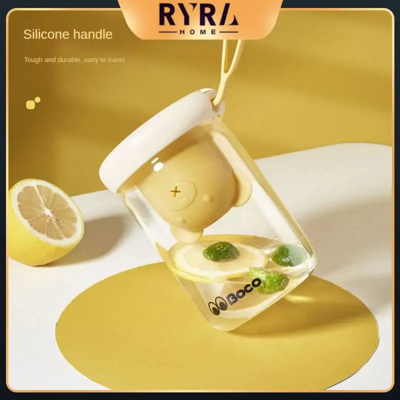 Transparent Cold Extraction Cup Creative Water Bottle With Filter Glass Cup Cute Bear Drinkware Tea Septum Coffee Cup 450ml Girl
Transparent Cold Extraction Cup Creative Water Bottle With Filter Glass Cup Cute Bear Drinkware Tea Septum Coffee Cup 450ml Girl