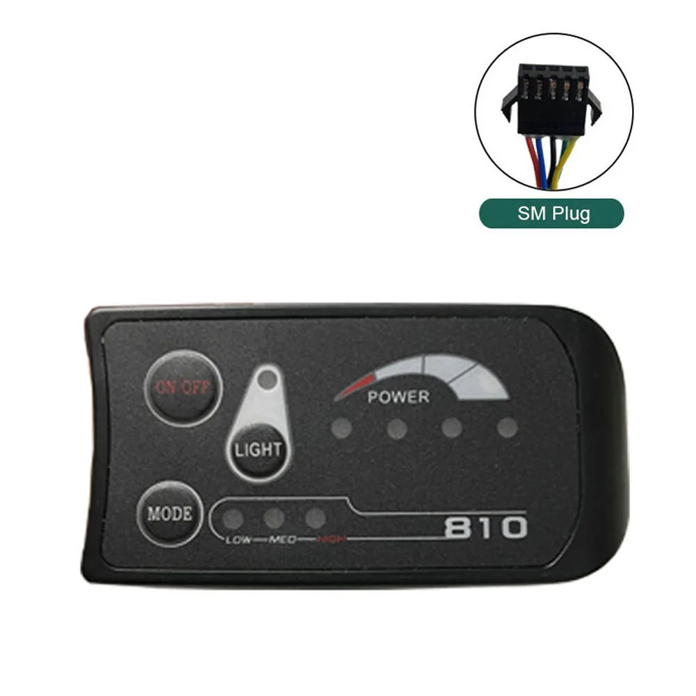 42*83mm Electric Bicycle Display JN Controller Panel 36V 48V S810 LED Display Waterproof Intelligent Cycling Accessories
42*83mm Electric Bicycle Display JN Controller Panel 36V 48V S810 LED Display Waterproof Intelligent Cycling Accessories