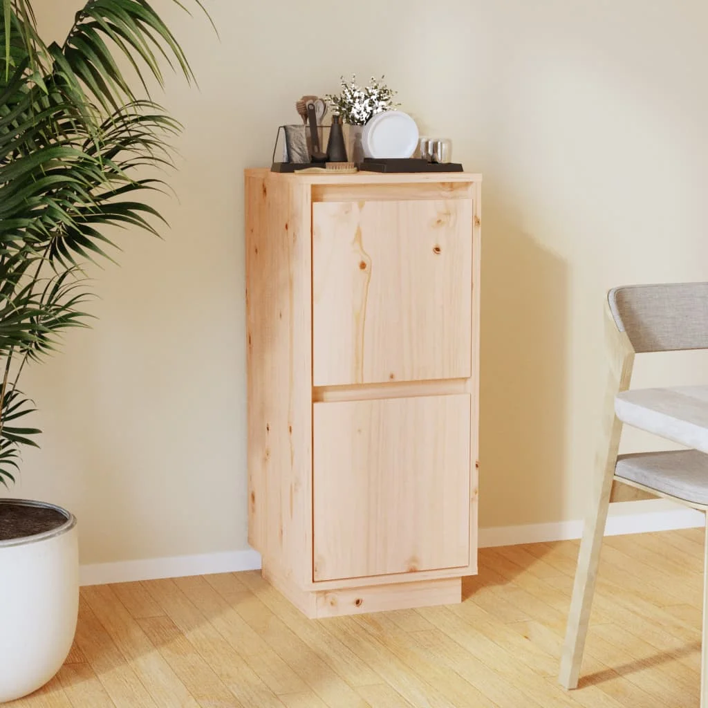 Sideboards, Solid Pine Wood Console Cabinet, Kitchen Furniture 31.5x34x75 cm
Sideboards, Solid Pine Wood Console Cabinet, Kitchen Furniture 31.5x34x75 cm