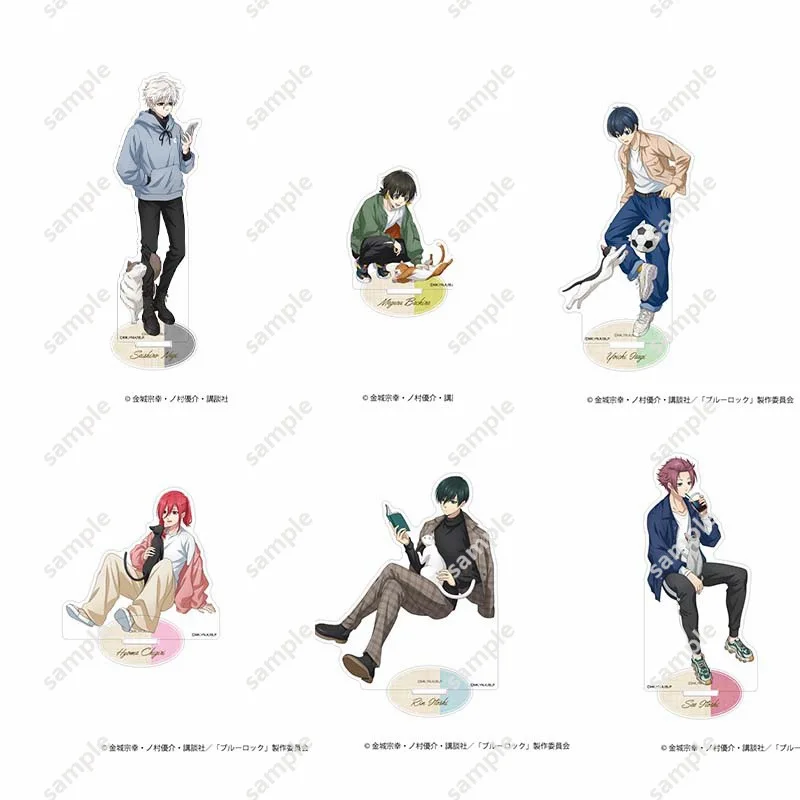 Hot Anime BLUE LOCK Isagi Yoichi Cosplay Acrylic Action Figure Kōsuke Kira Stand Desk Decor Fans Collection Prop Gift For Friend
Hot Anime BLUE LOCK Isagi Yoichi Cosplay Acrylic Action Figure Kōsuke Kira Stand Desk Decor Fans Collection Prop Gift For Friend
