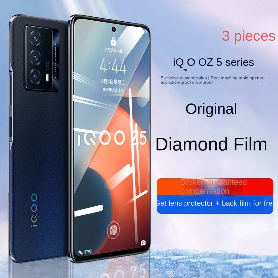 3DX IQOOZ5 Tempered Film Z5X Original Mobile Phone Film Anti-blue Light Eye Protection HD Anti-drop Explosion-proof
3DX IQOOZ5 Tempered Film Z5X Original Mobile Phone Film Anti-blue Light Eye Protection HD Anti-drop Explosion-proof