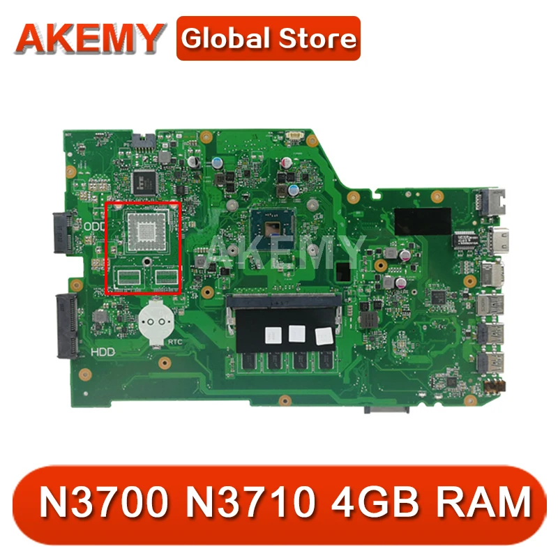 Материнская плата X751NA для ASUS X751NA, X751NC, X751N, X751NV, материнская плата для ноутбука Celeron N3700, N3710, 4 Гб оперативной памяти, 100% оригинальная материнск...
Материнская плата X751NA для ASUS X751NA, X751NC, X751N, X751NV, материнская плата для ноутбука Celeron N3700, N3710, 4 Гб оперативной памяти, 100% оригинальная материнск...