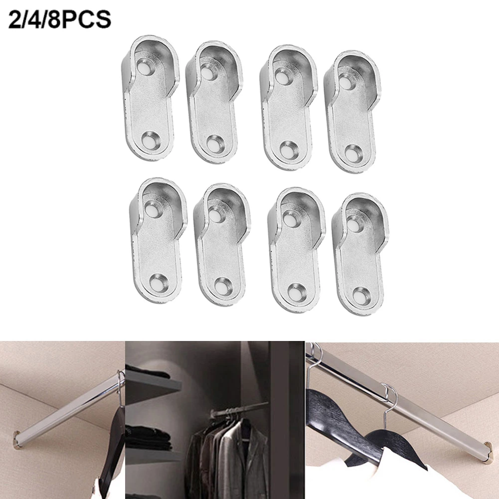 2/4/8Pcs Wardrobe Clothes Tube Support Closet Hanging Rod Pole End Bracket Thickening Tube Pipe Brackets Holder
2/4/8Pcs Wardrobe Clothes Tube Support Closet Hanging Rod Pole End Bracket Thickening Tube Pipe Brackets Holder