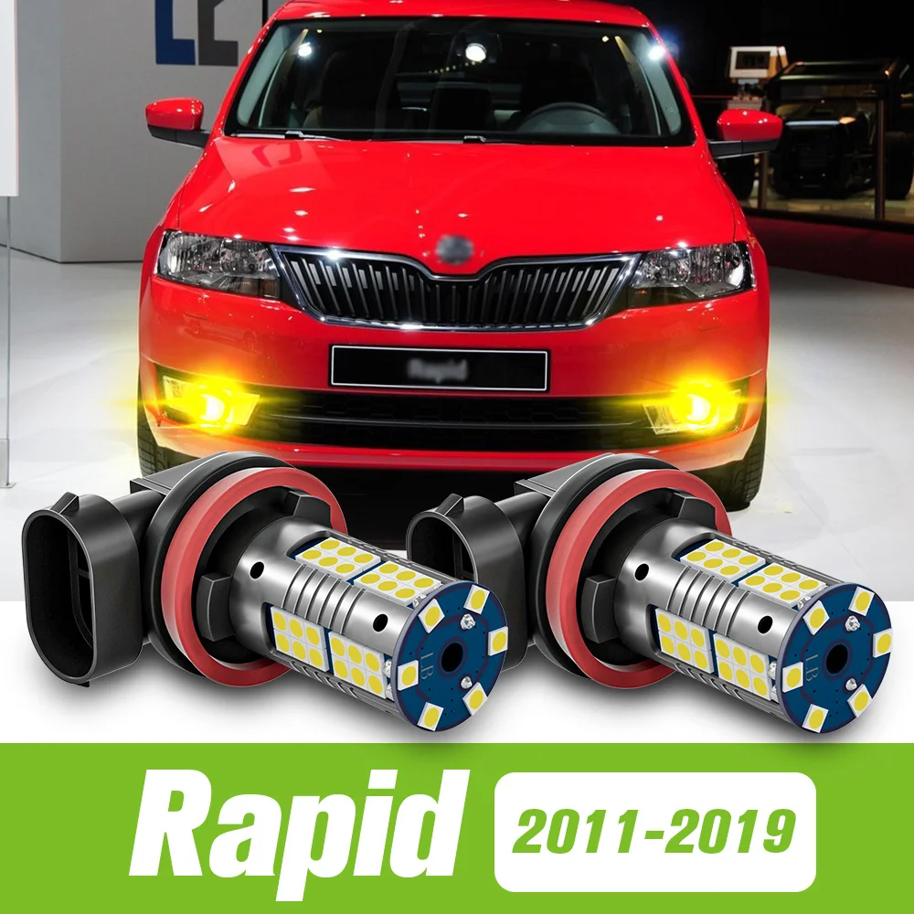2pcs For Skoda Rapid 2011-2019 LED Fog Light 2012 2013 2014 2015 2016 2017 2018 Accessories
2pcs For Skoda Rapid 2011-2019 LED Fog Light 2012 2013 2014 2015 2016 2017 2018 Accessories