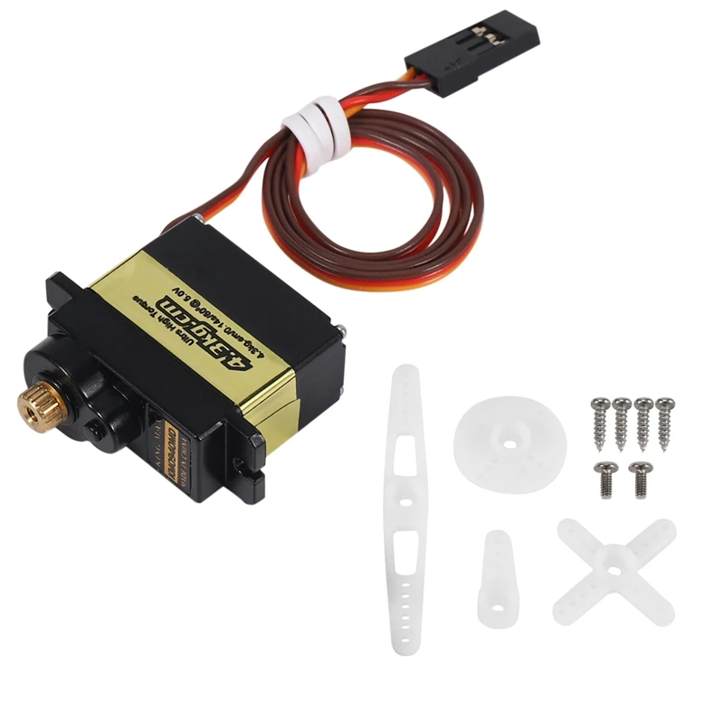KM0940MD--13G 4,5 кг. См, алюминиевые шестерни, цифровой мини-сервопривод для моделей RC
KM0940MD--13G 4,5 кг. См, алюминиевые шестерни, цифровой мини-сервопривод для моделей RC