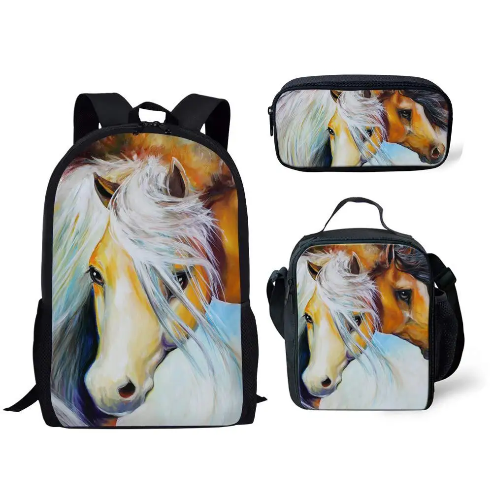 Trendy Fashion Classic Colourful Horse 3D Print 3pcs/Set pupil School Bags Laptop Daypack Backpack Lunch bag Pencil Case
Trendy Fashion Classic Colourful Horse 3D Print 3pcs/Set pupil School Bags Laptop Daypack Backpack Lunch bag Pencil Case