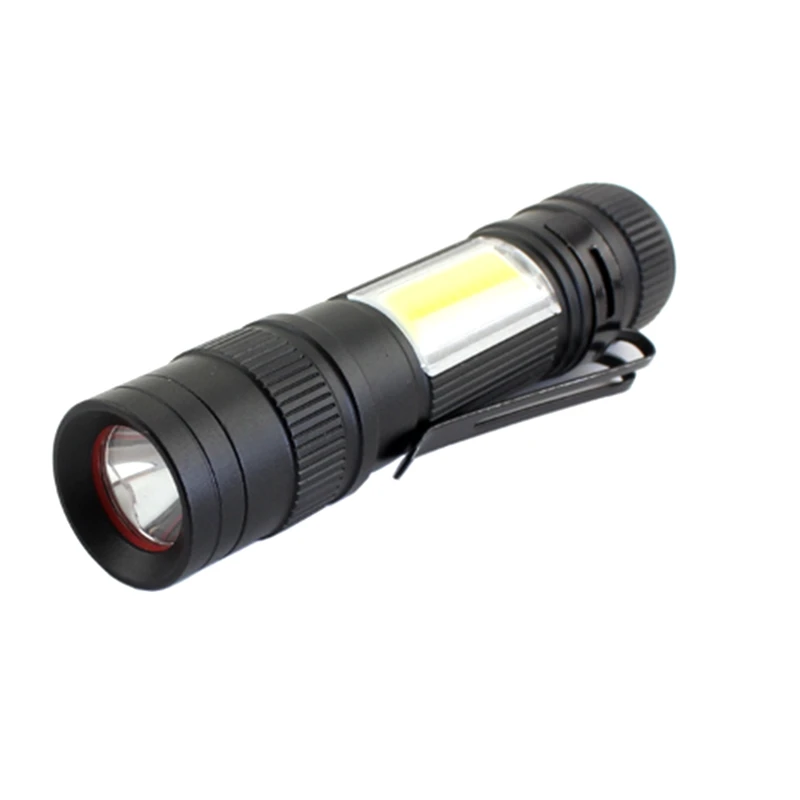LED Flashlight With Rechargeable Battery 3 Modes Mini Handheld Pen Light For Emergency Flashlights
LED Flashlight With Rechargeable Battery 3 Modes Mini Handheld Pen Light For Emergency Flashlights