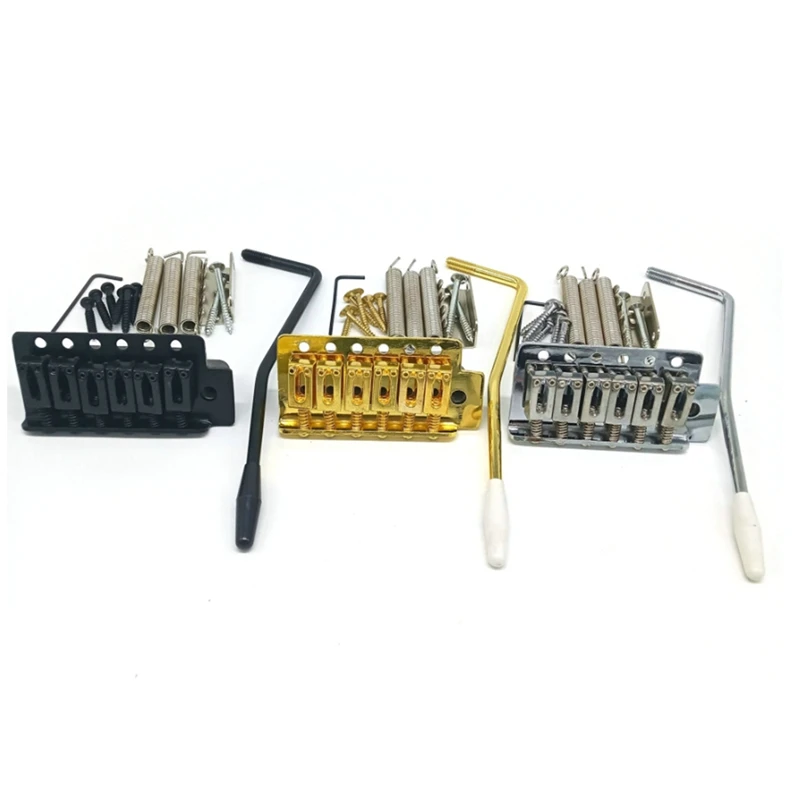 Tremolo Electric Guitar Bridge Steel Saddle Chrome Single Rocker Gold Silver Black
Tremolo Electric Guitar Bridge Steel Saddle Chrome Single Rocker Gold Silver Black