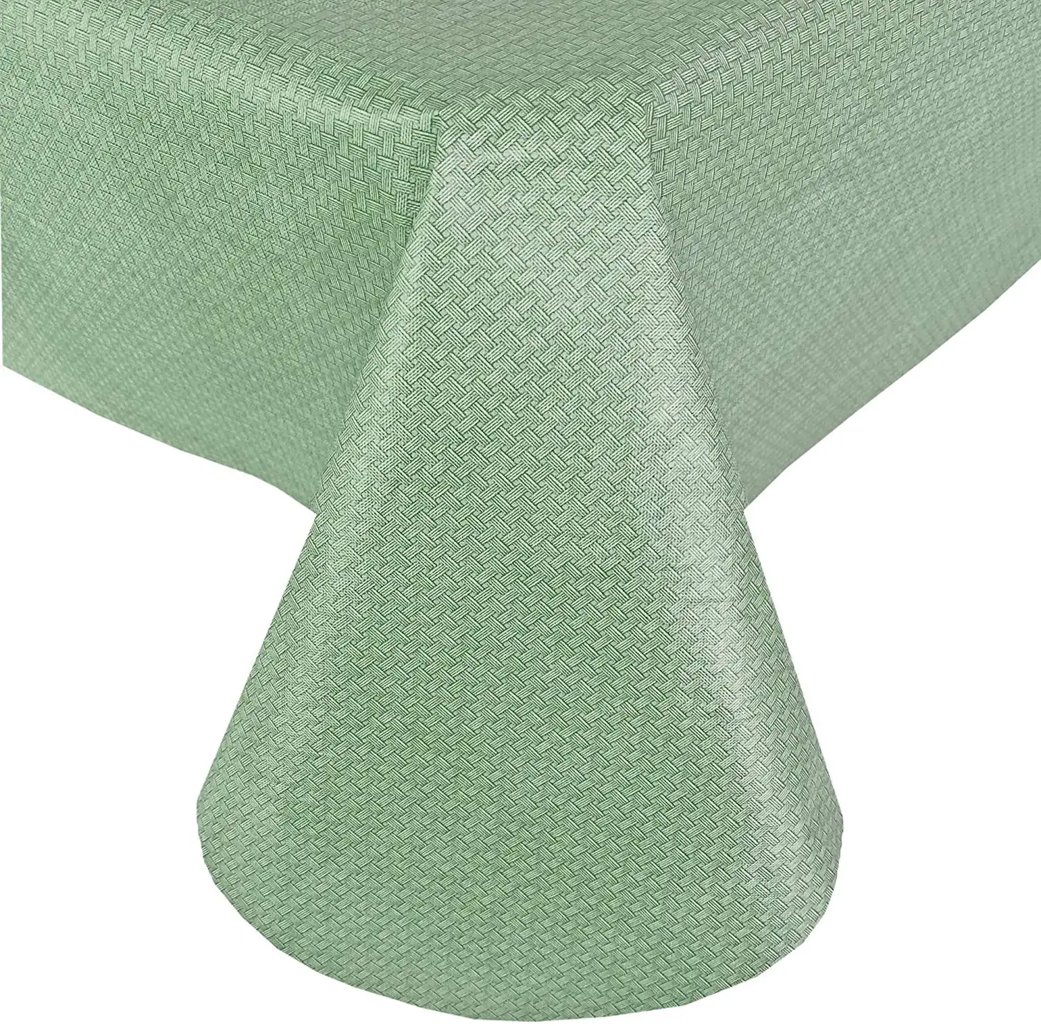 Sage Green Basketweave Solid Color Vinyl Flannel Backed Tablecloth, Basket Weave Indoor/Outdoor Patio, Kitchen, Dining Tableclot
Sage Green Basketweave Solid Color Vinyl Flannel Backed Tablecloth, Basket Weave Indoor/Outdoor Patio, Kitchen, Dining Tableclot