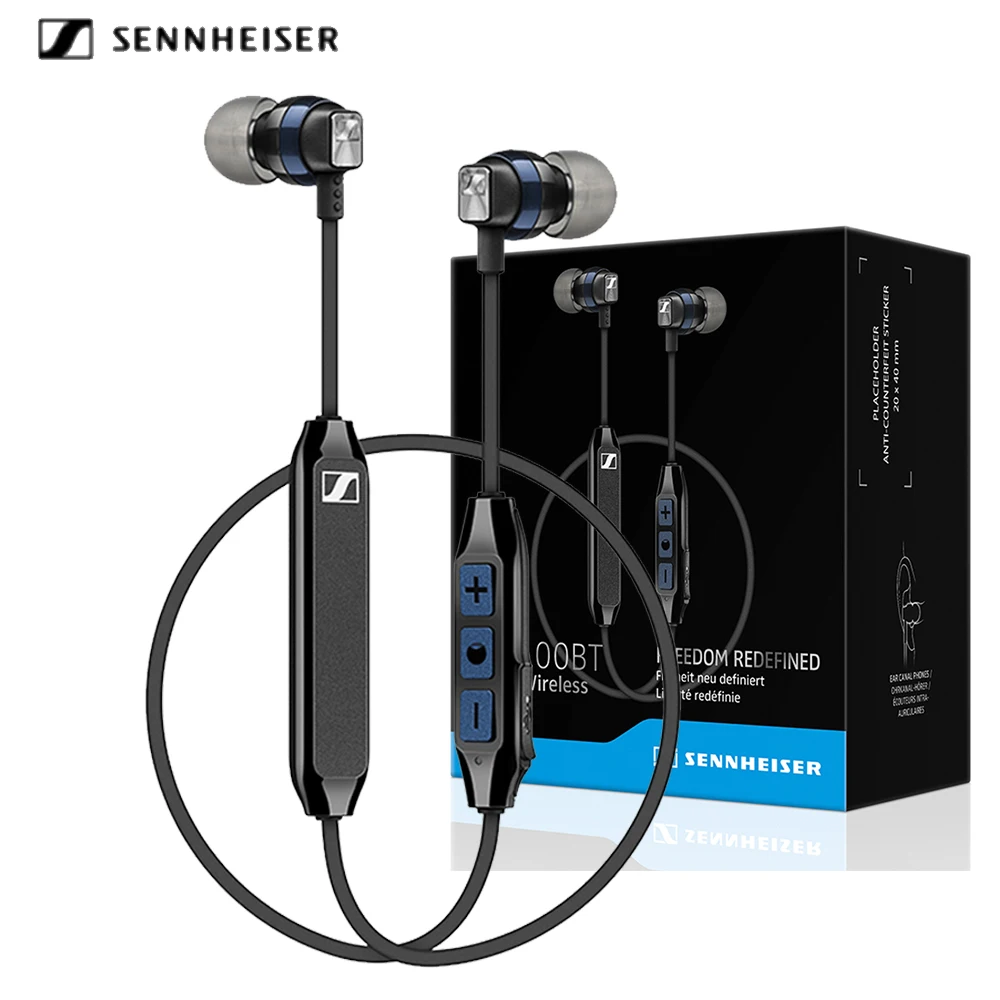 

Sennheiser Bluetooth In-Ear Earphones CX 6.00BT Stereo Headset Earbuds Sport Noise Canceling Line Control Running Headphones