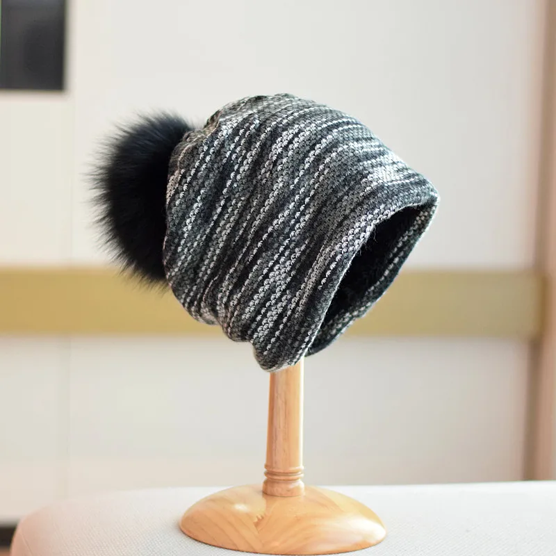 Hat Female Autumn and Winter Pile Heap Cap Baotou Knitted Hat Wool Confinement Cap All-Matching Striped plus Velvet Beanie Hat
Hat Female Autumn and Winter Pile Heap Cap Baotou Knitted Hat Wool Confinement Cap All-Matching Striped plus Velvet Beanie Hat