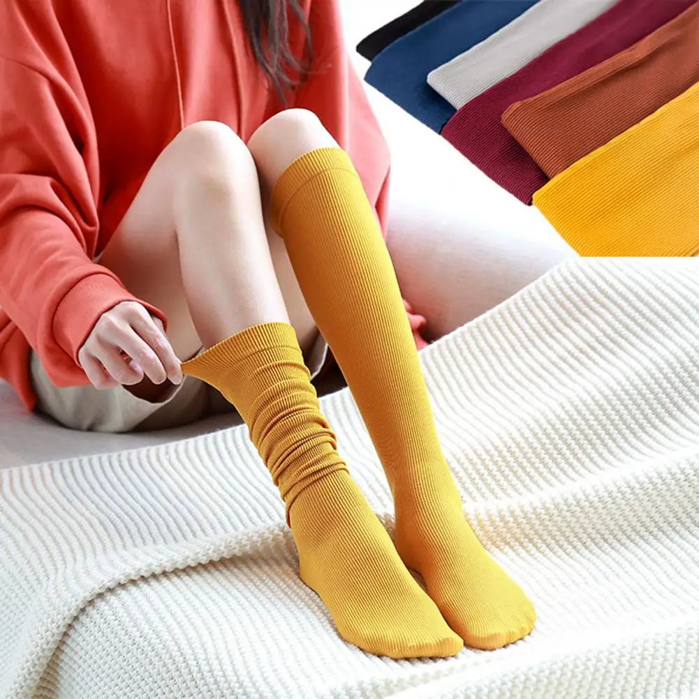 1 Pair Winter Women Stockings Slim Knitting Solid Color High Elasticity Warm Breathable Casual Winter Pile Socks for Daily Wear
1 Pair Winter Women Stockings Slim Knitting Solid Color High Elasticity Warm Breathable Casual Winter Pile Socks for Daily Wear