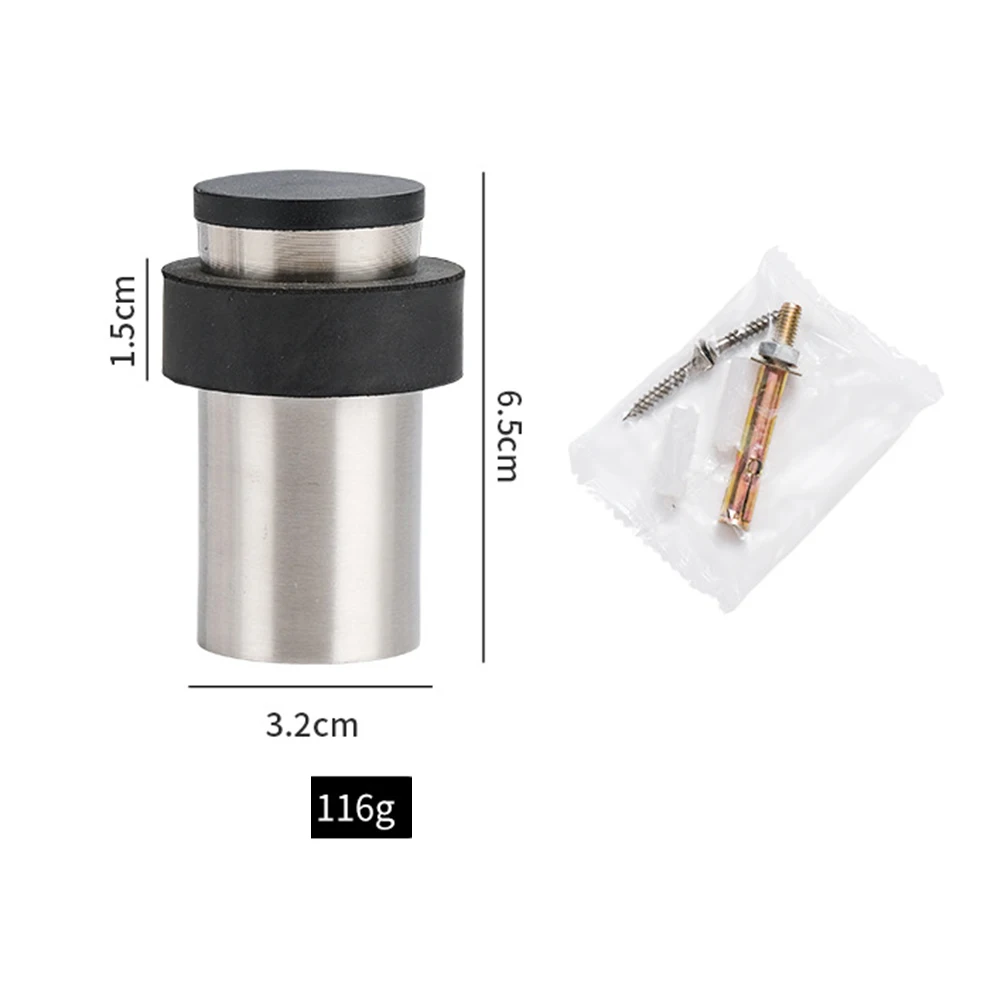 46/60/80mm Anti-Collision Door Stopper Stainless Steel Door Protective Pad Wall Protector Home Improvement Door Stops Hardware
46/60/80mm Anti-Collision Door Stopper Stainless Steel Door Protective Pad Wall Protector Home Improvement Door Stops Hardware