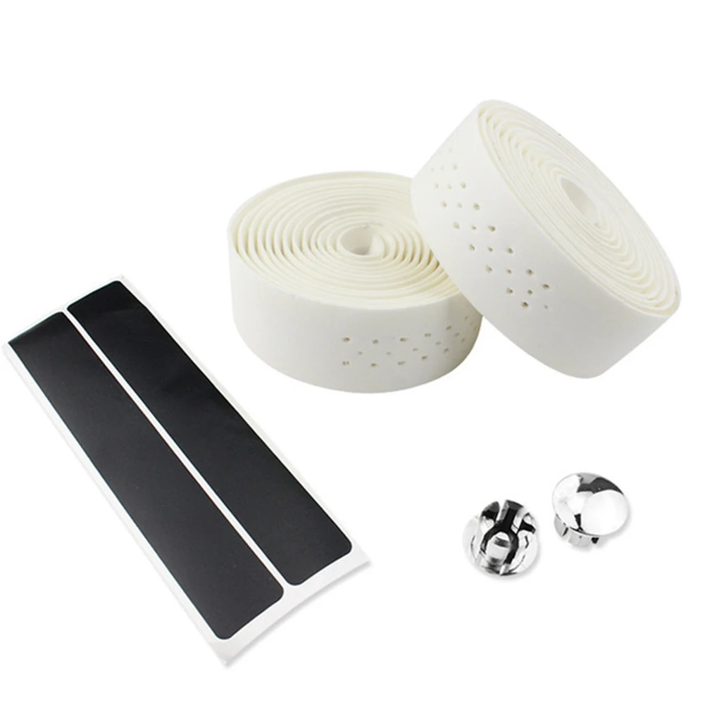 2 Rolls Bicycle Handlebar Tape190cm PU Leather Textured Perforated Handlebar Tape Finishing Glue MTB Road Bike Accessories
2 Rolls Bicycle Handlebar Tape190cm PU Leather Textured Perforated Handlebar Tape Finishing Glue MTB Road Bike Accessories