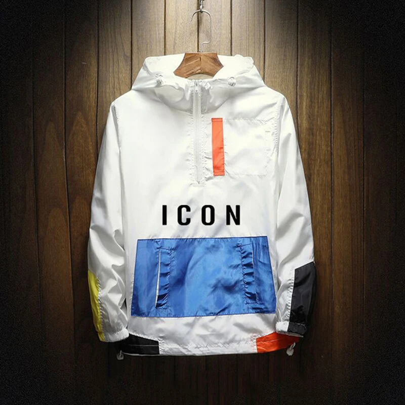 Windbreaker Jacket Men's Spring And Autumn Lightweight Jacket Street Style Outdoor Casual Jacket Hooded Sweater Sportswear
Windbreaker Jacket Men's Spring And Autumn Lightweight Jacket Street Style Outdoor Casual Jacket Hooded Sweater Sportswear
