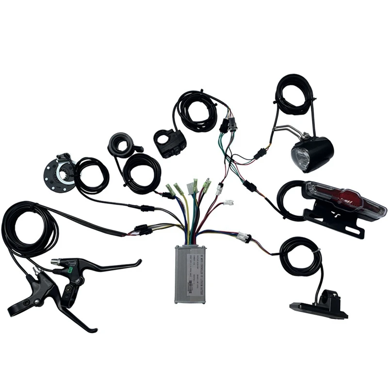 36V 48V 250W 350W E-Bike 17A Sine Wave Brushless Controller With KT S810 Display E-Bike Light Kit
36V 48V 250W 350W E-Bike 17A Sine Wave Brushless Controller With KT S810 Display E-Bike Light Kit