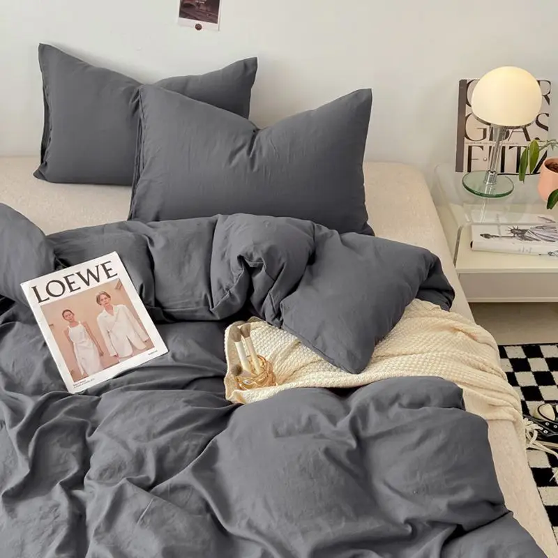 Пододеяльник простой современный стираемый приятный для кожи удобный чехол для спальни домашний текстиль для студентов Размер King Queen Ins
Пододеяльник простой современный стираемый приятный для кожи удобный чехол для спальни домашний текстиль для студентов Размер King Queen Ins