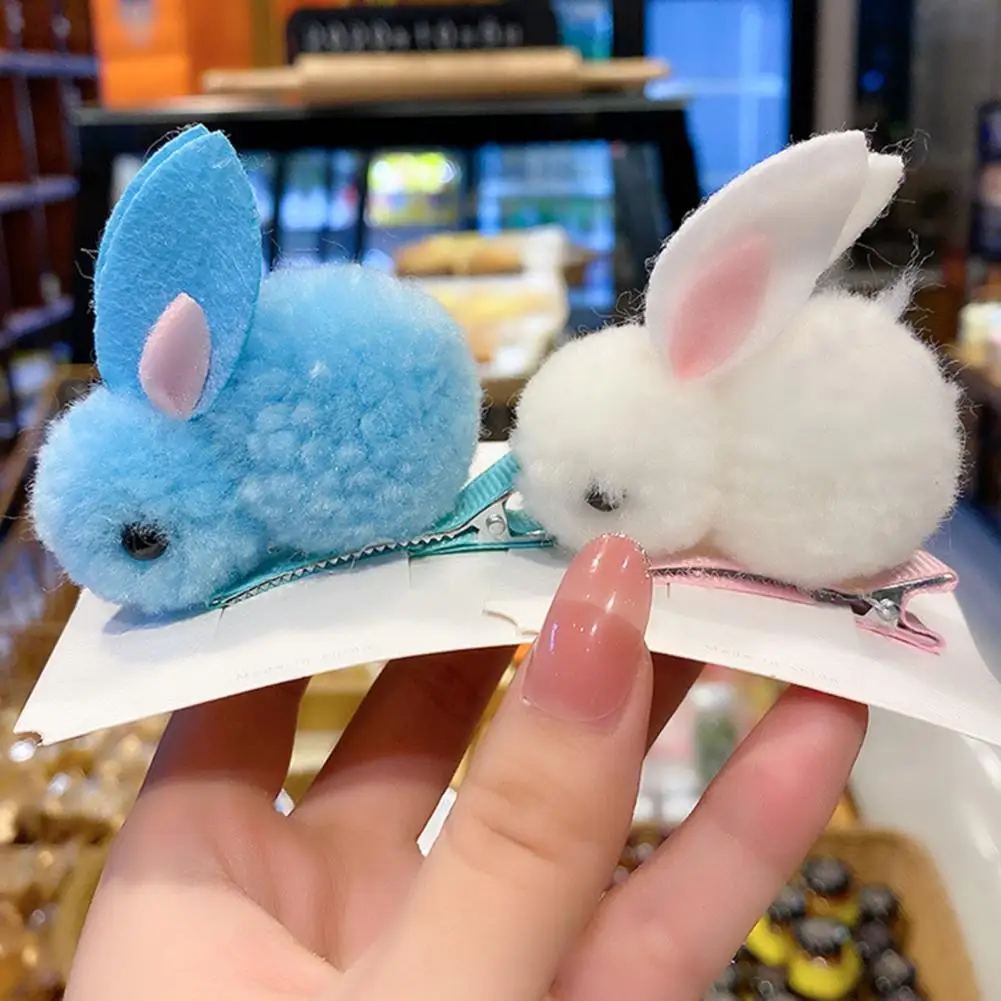 Korean Children's Hair Clips Cute Rabbit Elastic Hair Rubber Bands Winter Plush Bunny Hairpins Headband Girls Hair Accessories
Korean Children's Hair Clips Cute Rabbit Elastic Hair Rubber Bands Winter Plush Bunny Hairpins Headband Girls Hair Accessories