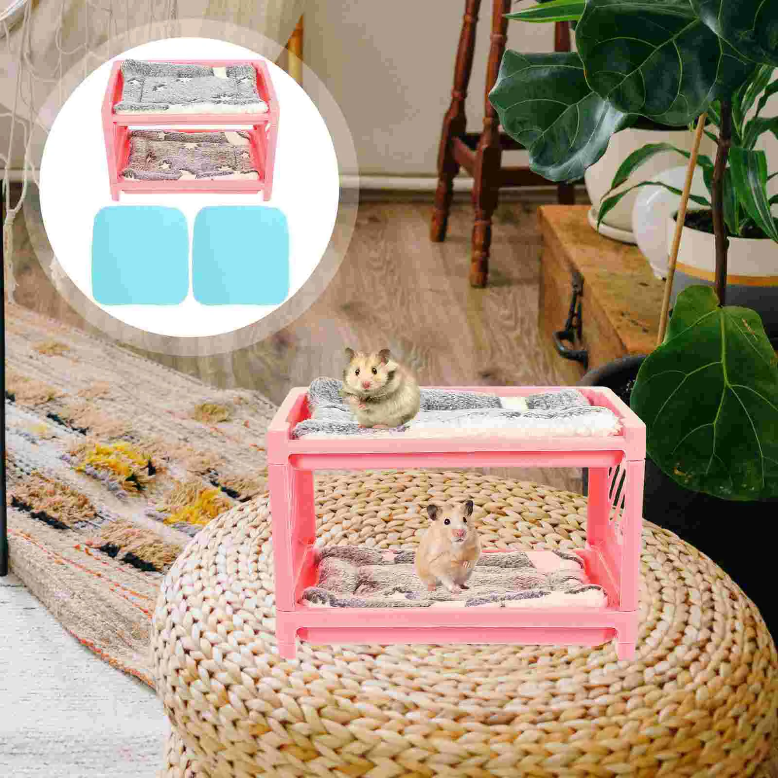 Bed Hamster Guinea House Bunk Hideout Cage Hammock Small Bedding Rabbit Corner Animal Linerhedgehog Chinchilla Detachable Cave
Bed Hamster Guinea House Bunk Hideout Cage Hammock Small Bedding Rabbit Corner Animal Linerhedgehog Chinchilla Detachable Cave