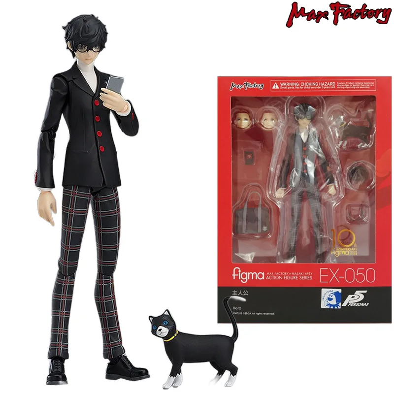 In Stock Original Max Factory Figma EX-50 Persona 5 JOKER/Amemiya Ren & Morgana Anime Figure Model Collecile Action Toys Gifts
In Stock Original Max Factory Figma EX-50 Persona 5 JOKER/Amemiya Ren & Morgana Anime Figure Model Collecile Action Toys Gifts