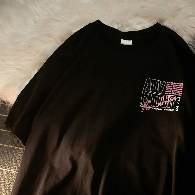 Anime Women T-shirt Streetwear Cotton Clothes Clothing Punk Top Shirt Japanese Handsome Girl Print T-shirt Casual Diary Apparel
Anime Women T-shirt Streetwear Cotton Clothes Clothing Punk Top Shirt Japanese Handsome Girl Print T-shirt Casual Diary Apparel