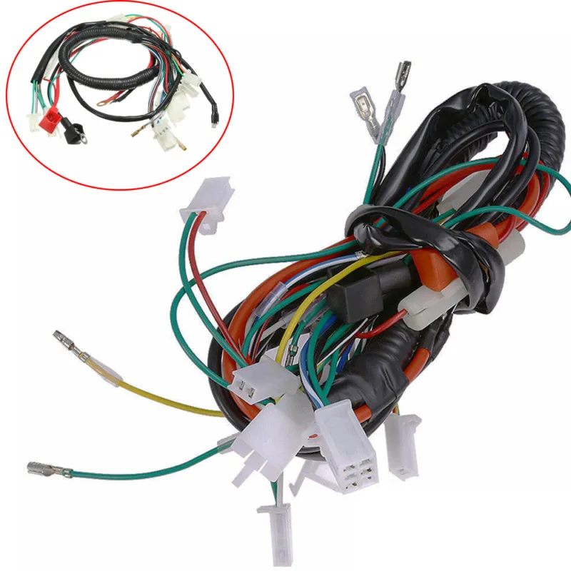 Сменный Электрический провод Quad Wire для китайского ATV UTV 50/70/90/110cc/125cc, аксессуары высокого качества
Сменный Электрический провод Quad Wire для китайского ATV UTV 50/70/90/110cc/125cc, аксессуары высокого качества