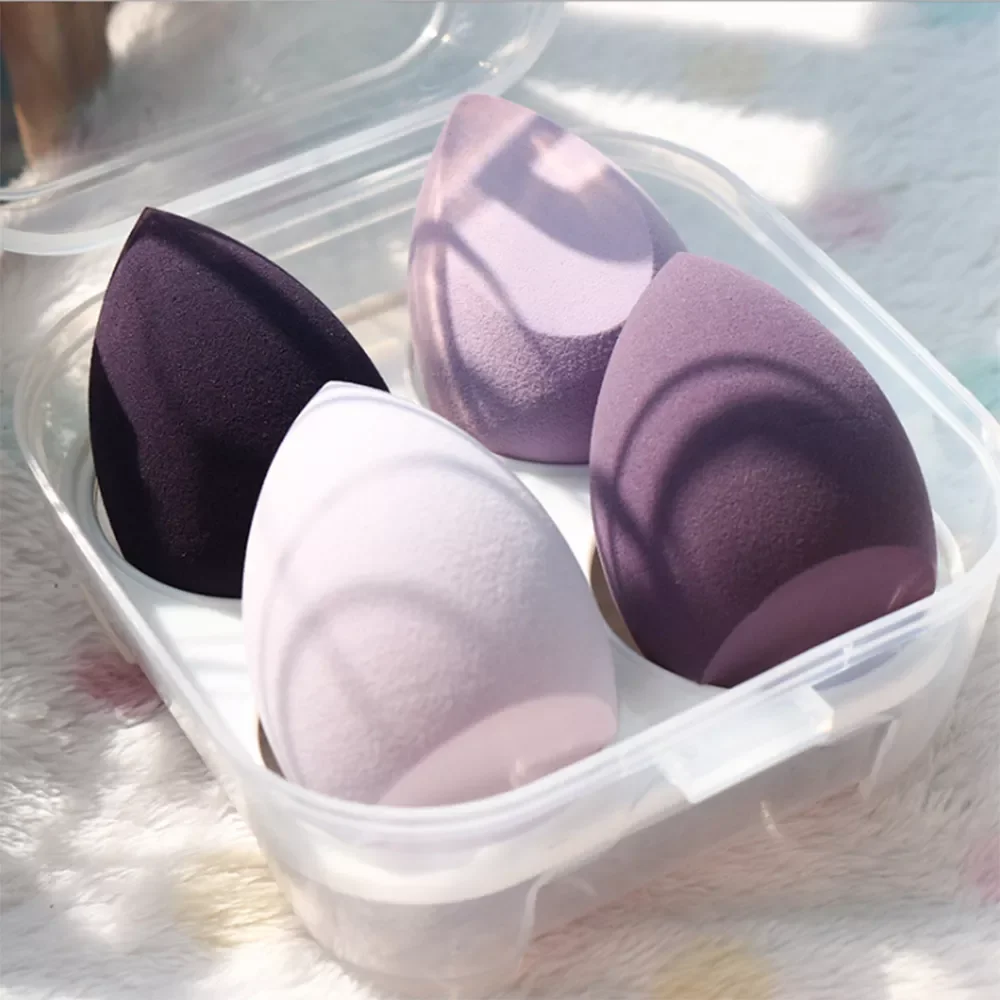 4pcs Makeup Blender Cosmetic Puff Makeup Sponge with Storage Box Foundation Powder Sponge Beauty Tool Women Make Up Accessories
4pcs Makeup Blender Cosmetic Puff Makeup Sponge with Storage Box Foundation Powder Sponge Beauty Tool Women Make Up Accessories
