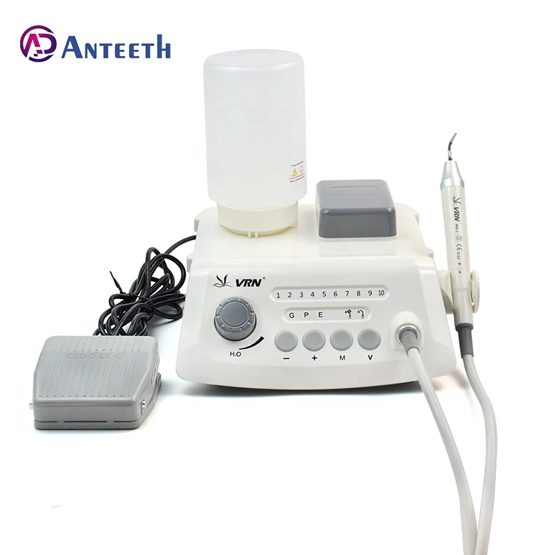 VRN A8 dental led ultrasonic scaler with water tank teeth cleaning wireless foot control machine dental scaler
VRN A8 dental led ultrasonic scaler with water tank teeth cleaning wireless foot control machine dental scaler