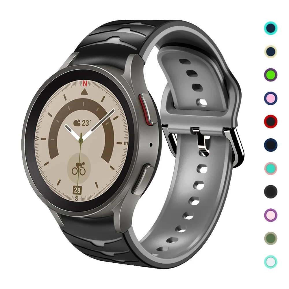 Оригинальный силиконовый ремешок для Samsung Galaxy Watch 5/5 Pro 40 мм 45 мм, ремешки с магнитной застежкой для Galaxy Watch 4/Classic 46 42 мм 44 мм
Оригинальный силиконовый ремешок для Samsung Galaxy Watch 5/5 Pro 40 мм 45 мм, ремешки с магнитной застежкой для Galaxy Watch 4/Classic 46 42 мм 44 мм