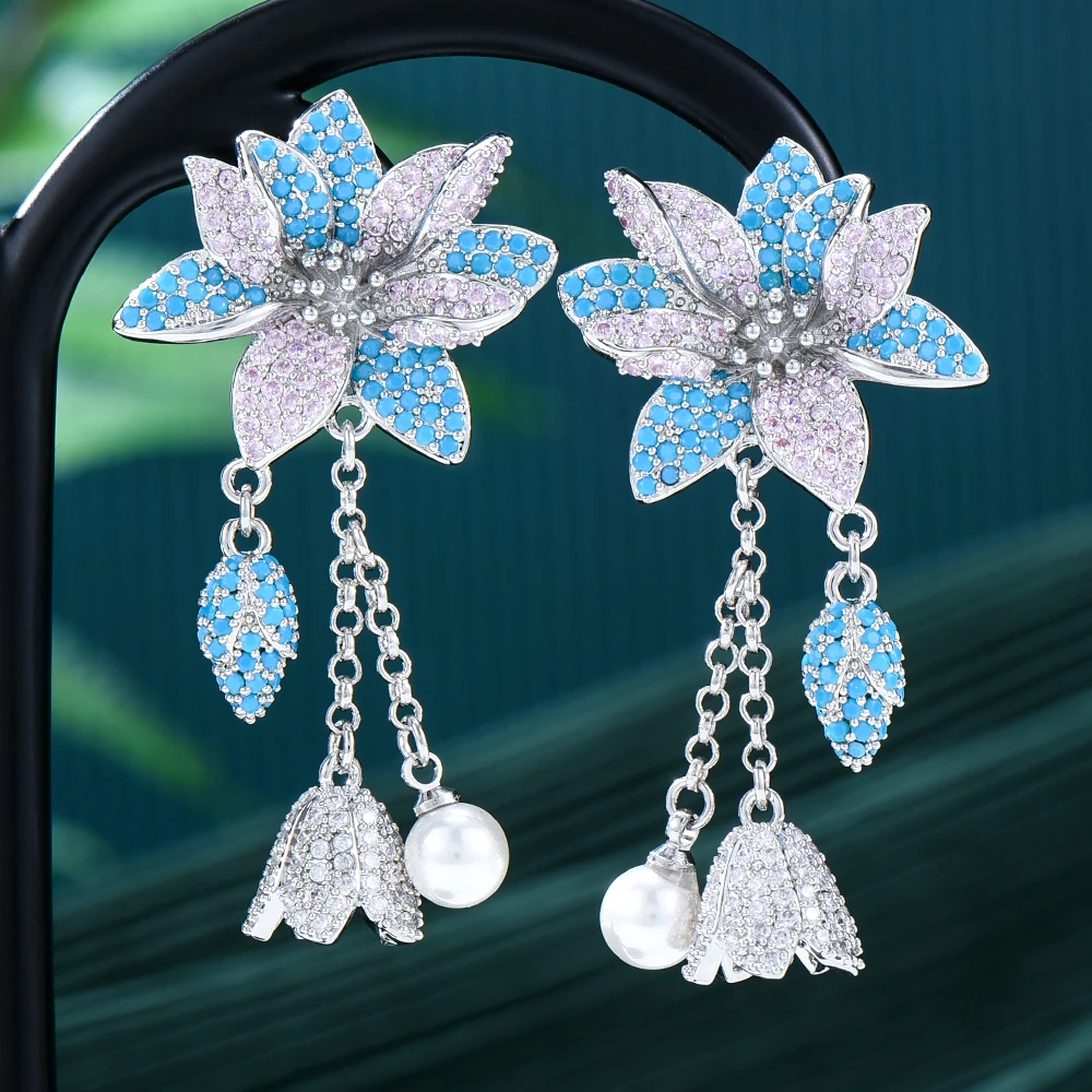 Jimbora Gorgeous Drop Sweet Pendant Earrings For Women Bridal Wedding Daily Surper Jewelry Noble Luxury Gorgeous High Quality
Jimbora Gorgeous Drop Sweet Pendant Earrings For Women Bridal Wedding Daily Surper Jewelry Noble Luxury Gorgeous High Quality