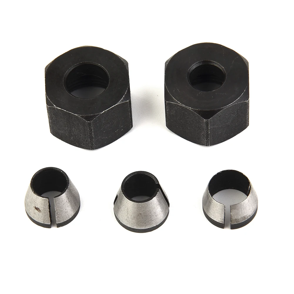 5pcs/Set 6/6.35/8mm Collet Chuck Router Bit With Nut Engraving Trimming Machine Electric Router Adapter Engraving Milling Cutter
5pcs/Set 6/6.35/8mm Collet Chuck Router Bit With Nut Engraving Trimming Machine Electric Router Adapter Engraving Milling Cutter